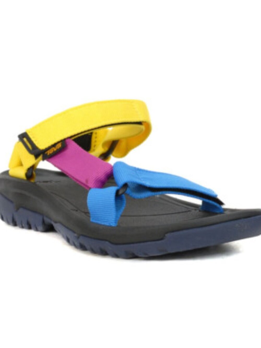 Teva Hurricane XLT2 Women's Colorblock Adventure Sandal - Yellow, Pink & Blue 10